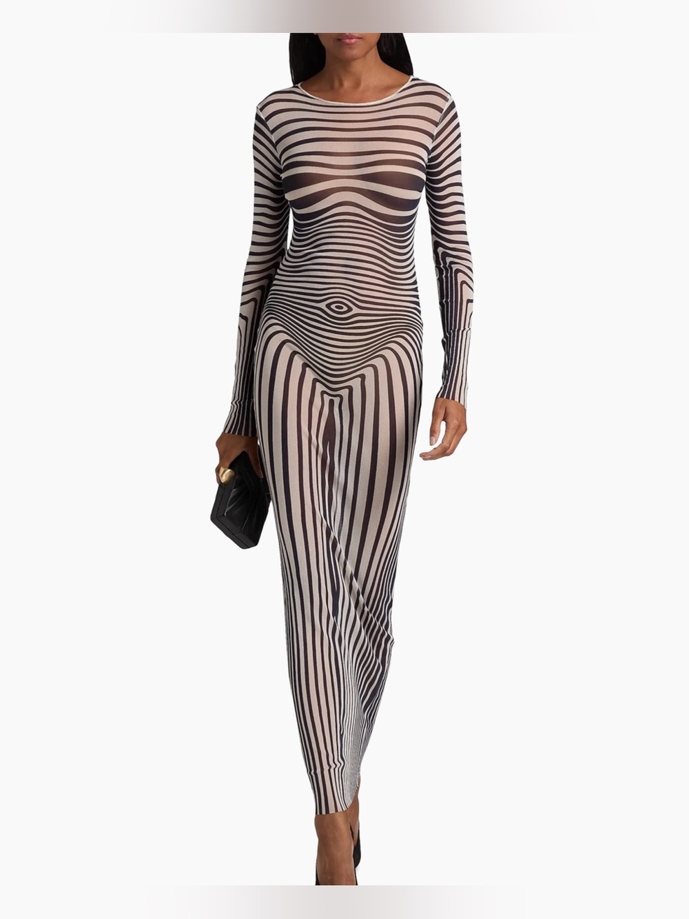 Jean Paul Gaultier Re-edition Body morphing maxi dress - Picture 4 of 11